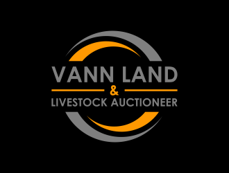 Vann Land & Livestock Auctioneer logo design by BlessedArt