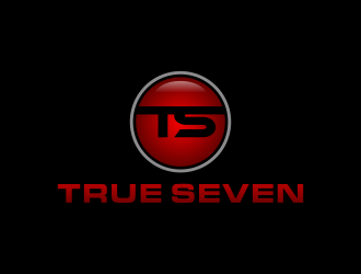 True Seven logo design by BlessedArt