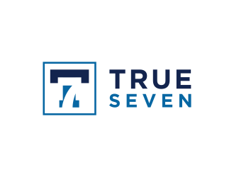 True Seven logo design by ammad