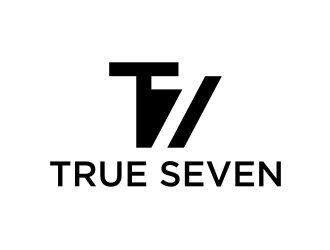 True Seven logo design by luckyprasetyo