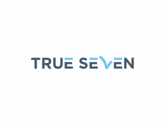 True Seven logo design by goblin