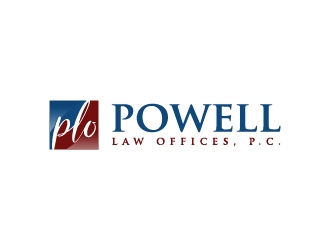 Powell Law Offices, P.C. logo design by maserik