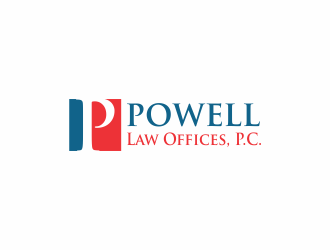 Powell Law Offices, P.C. logo design by hopee