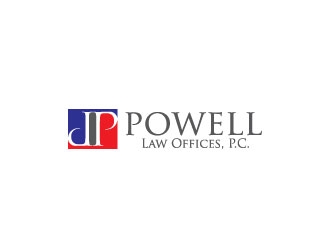 Powell Law Offices, P.C. logo design by riezra
