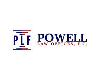 Powell Law Offices, P.C. logo design by jenyl