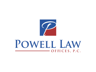 Powell Law Offices, P.C. logo design by oke2angconcept