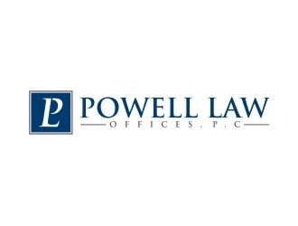 Powell Law Offices, P.C. logo design by agil