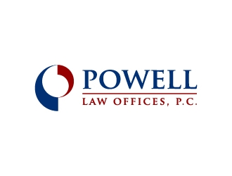 Powell Law Offices, P.C. logo design by Janee