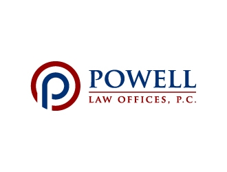 Powell Law Offices, P.C. logo design by Janee