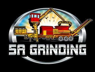 5A Grinding logo design by uttam