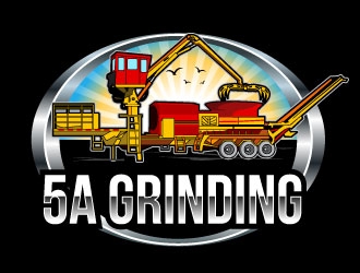 5A Grinding logo design by uttam