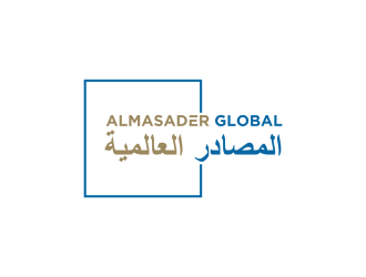 Almasader Global logo design by ammad
