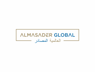 Almasader Global logo design by ammad