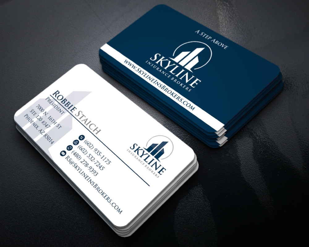 Skyline Insurance Brokers logo design by Boomstudioz