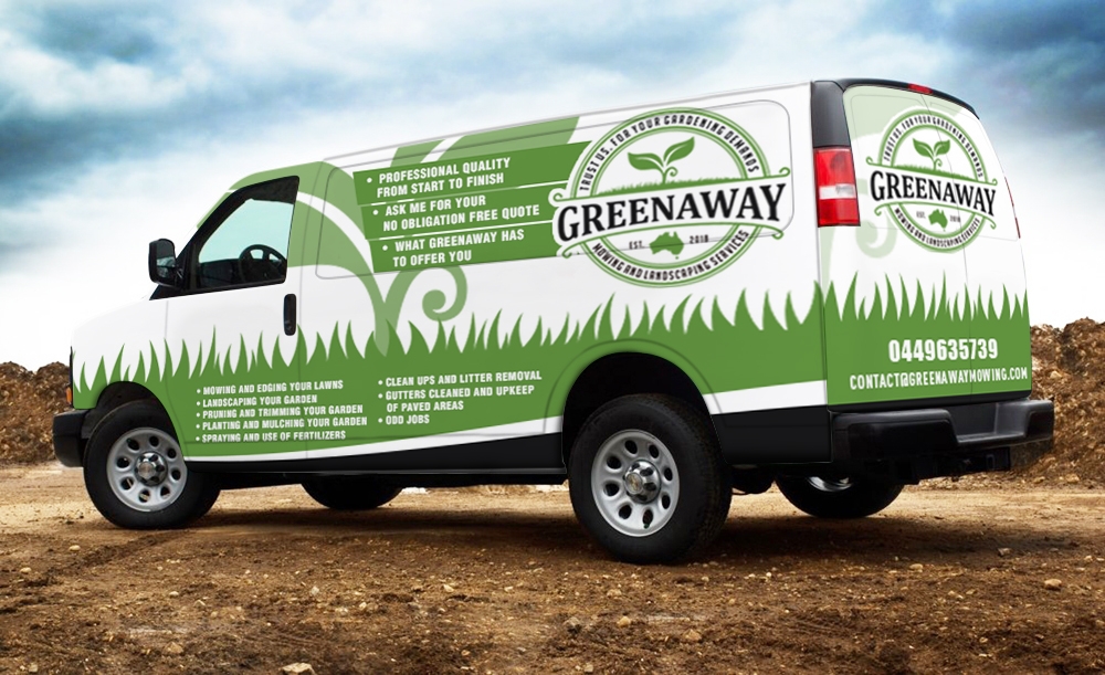 Greenaway - Mowing and Landscaping Services  logo design by mattlyn
