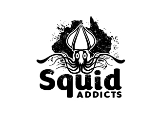 Squid Addicts logo design by josephope
