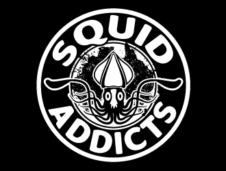 Squid Addicts logo design by josephope
