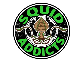 Squid Addicts logo design by josephope