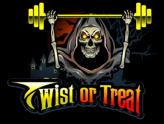 Twist or Treat (logo name) Twisted Cycle (Company Name)  logo design by uttam