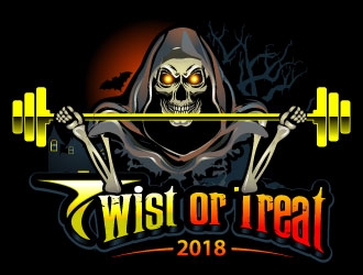 Twist or Treat (logo name) Twisted Cycle (Company Name)  logo design by uttam