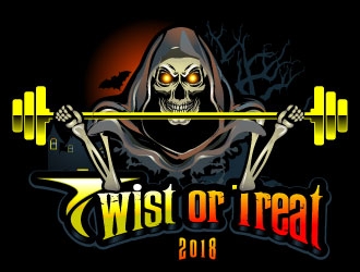 Twist or Treat (logo name) Twisted Cycle (Company Name)  logo design by uttam