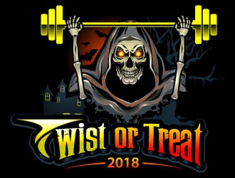 Twist or Treat (logo name) Twisted Cycle (Company Name)  logo design by uttam