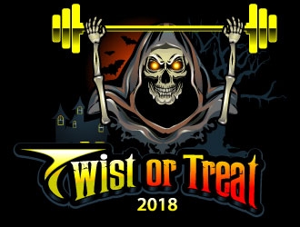 Twist or Treat (logo name) Twisted Cycle (Company Name)  logo design by uttam