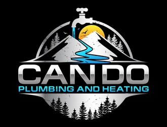 Can Do Plumbing and Heating logo design by DreamLogoDesign