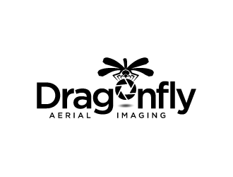 Dragonfly Aerial Imaging logo design by hwkomp