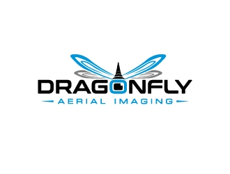 Dragonfly Aerial Imaging logo design by fillintheblack