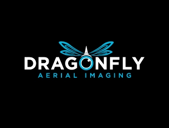Dragonfly Aerial Imaging logo design by fillintheblack