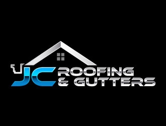 JC Roofing & Gutters logo design by daywalker