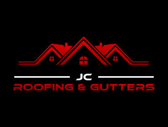 JC Roofing & Gutters logo design by JessicaLopes