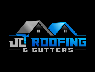 JC Roofing & Gutters logo design by kopipanas