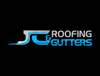 JC Roofing & Gutters logo design by giphone
