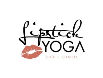 Lipstick Yoga logo design by sanworks