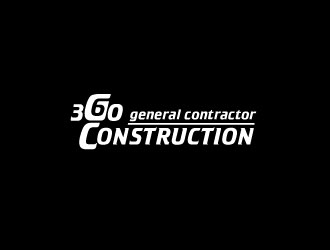 360 CONSTRUCTION logo design by Gaze