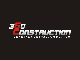 360 CONSTRUCTION logo design by bunda_shaquilla