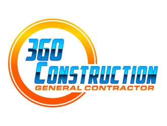 360 CONSTRUCTION logo design by daywalker