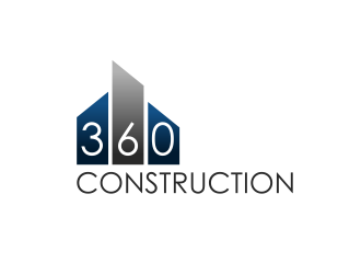 360 CONSTRUCTION logo design by serprimero