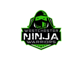 Westchester Ninja Warriors logo design by Gecko