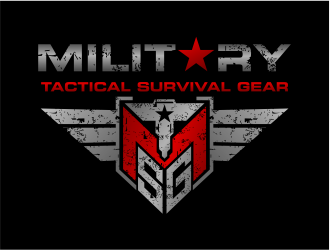 MTSG MILITARY TACTICAL SURVIVAL GEAR logo design by cintoko