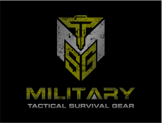 MTSG MILITARY TACTICAL SURVIVAL GEAR logo design by cintoko