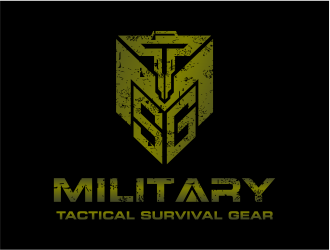 MTSG MILITARY TACTICAL SURVIVAL GEAR logo design by cintoko