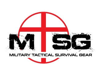 MTSG MILITARY TACTICAL SURVIVAL GEAR logo design by Suvendu