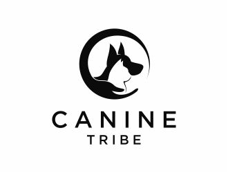 Canine Tribe logo design by 48art