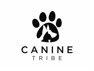 Canine Tribe logo design by 48art