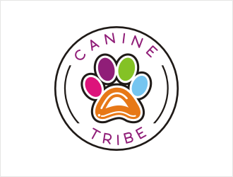 Canine Tribe logo design by bunda_shaquilla