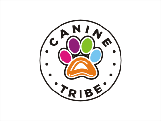 Canine Tribe logo design by bunda_shaquilla