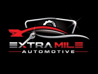 Extra Mile Automotive logo design by jishu